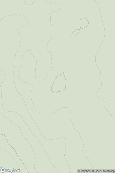 Thumbnail image for Wood Hill [Central Pennines] showing contour plot for surrounding peak